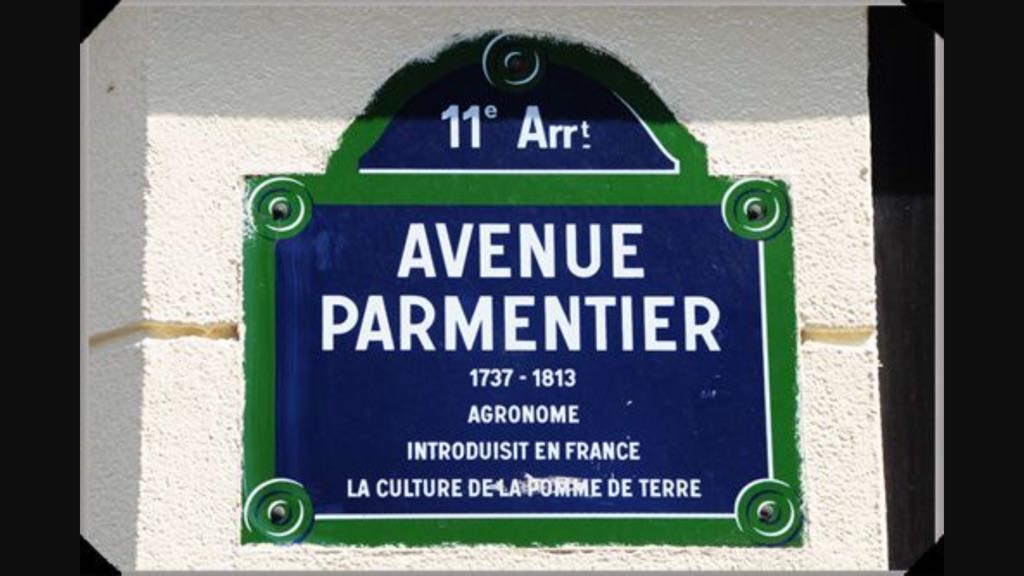 panneau avenue Parmentier
